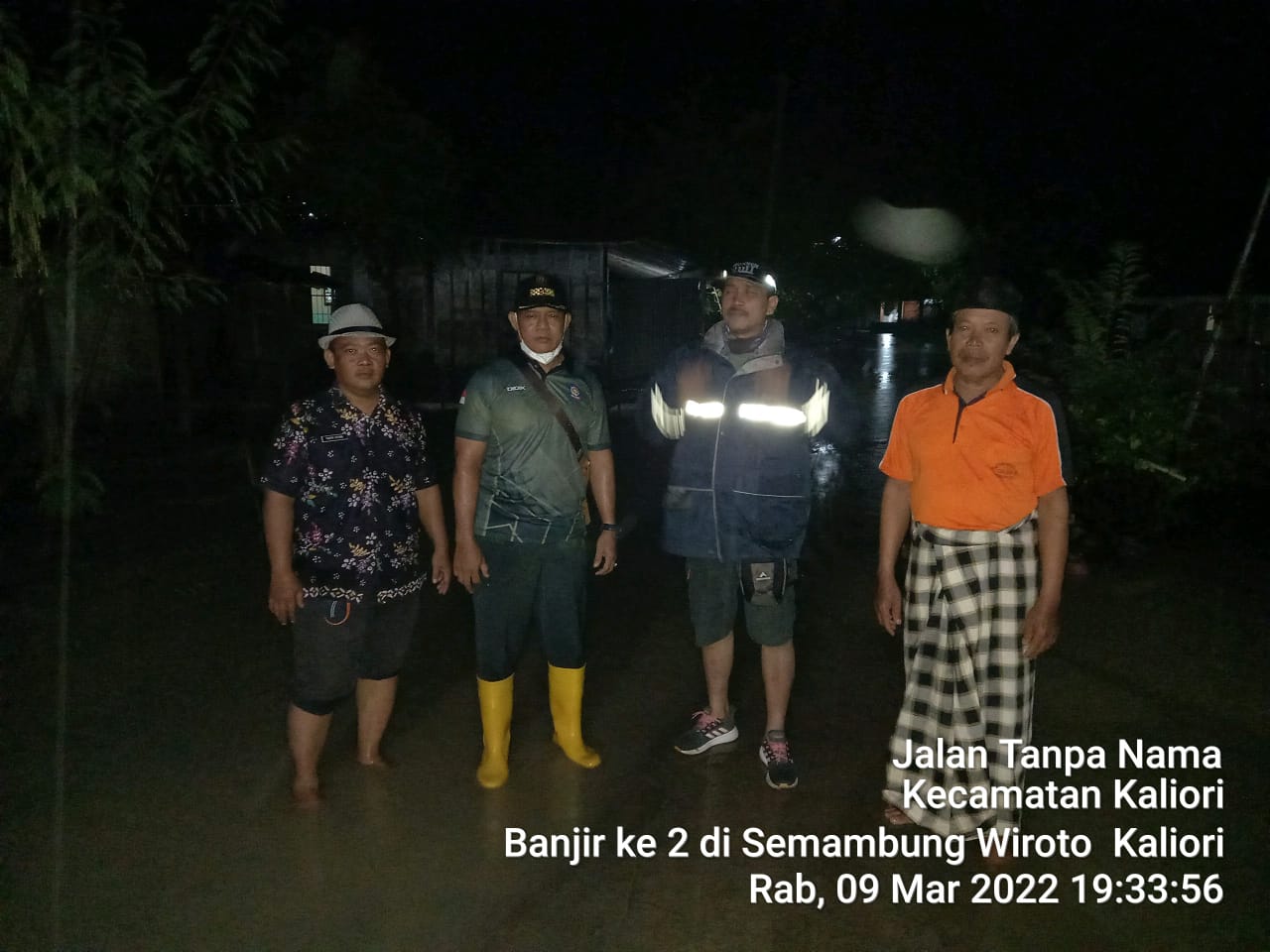 BENCANA BANJIR KEDUA DIWILAYAH KECAMATAN KALIORI